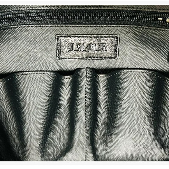 L.A.M.B. By Gwen Stefani Crown Lamb Tote Shoulder Bag Y2K Rare HTF! - Picture 13 of 16